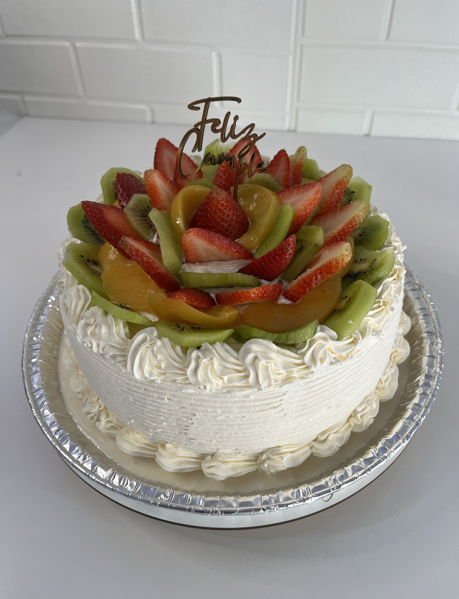 Tres leches con Frutas